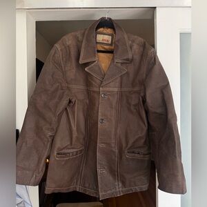 BKE Dark Brown Military Field Jacket
